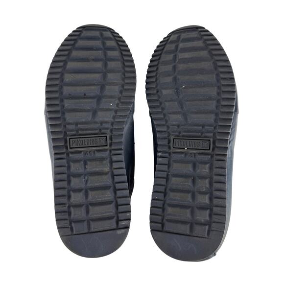 Pikolinos Liverpool Men’s Size 41 (US 8) Navy Blue Leather Slip-On Sneakers - Picture 9 of 11